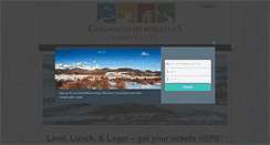 Desktop Screenshot of coloradoheadwaterslandtrust.org